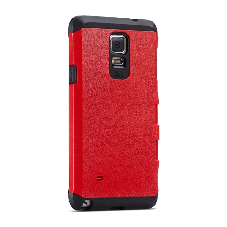 Litchi Texture Horizontal Flip Smart Case with Call Display ID and Receive Call &  Wake-up / Sleep Function for Galaxy Note 4 / N910