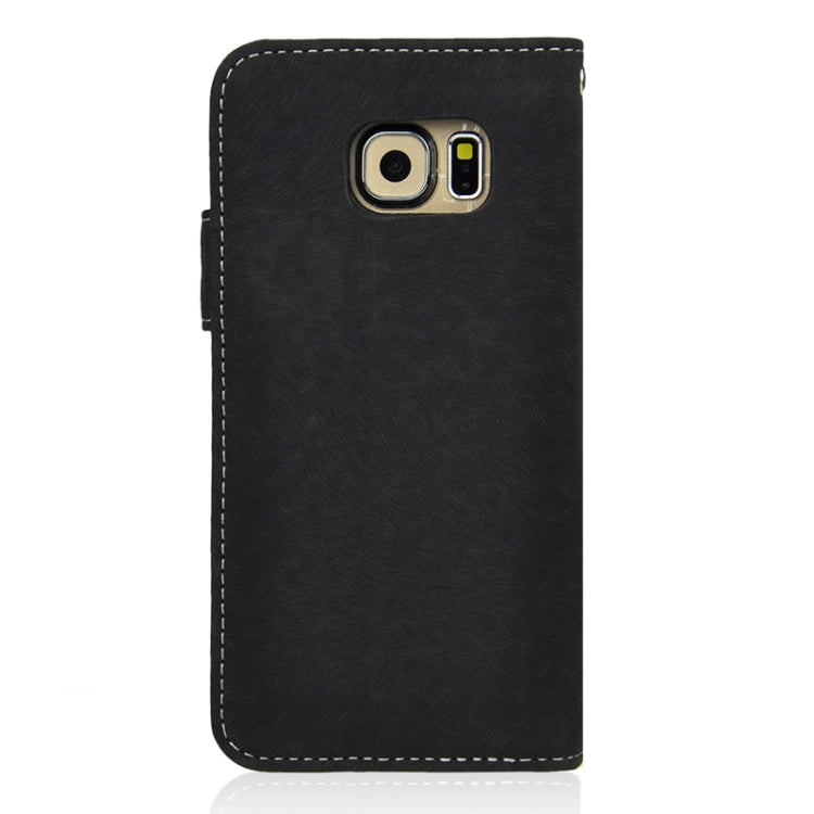 For Galaxy S6 / G920 Angibabe Horizontal Flip Leather Case with Holder & Card Slots & Wallet