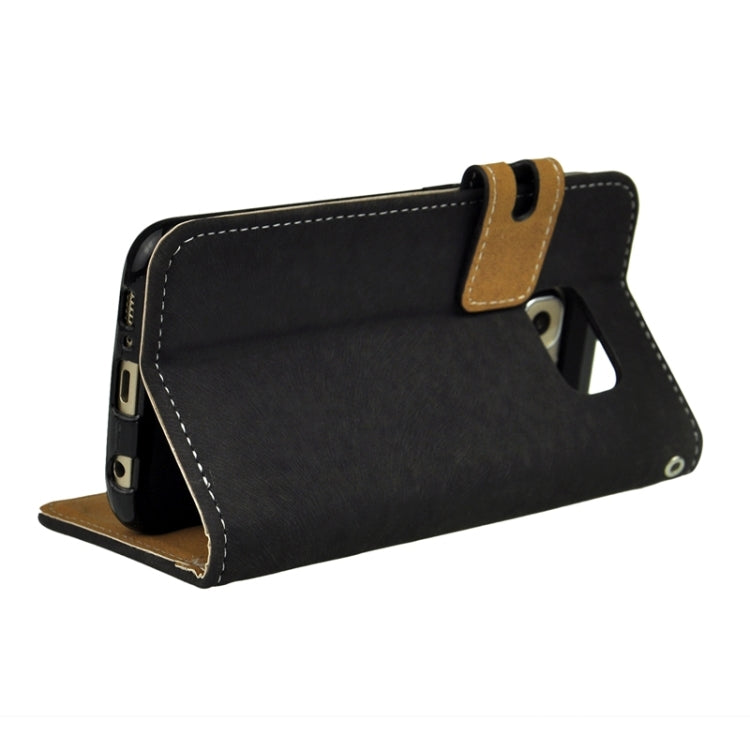 For Galaxy S6 / G920 Angibabe Horizontal Flip Leather Case with Holder & Card Slots & Wallet