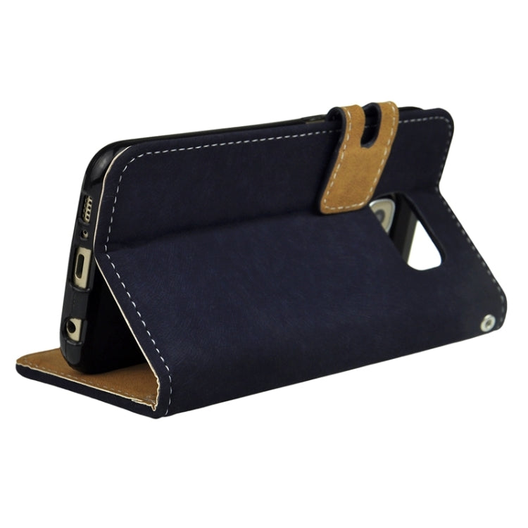 For Galaxy S6 / G920 Angibabe Horizontal Flip Leather Case with Holder & Card Slots & Wallet