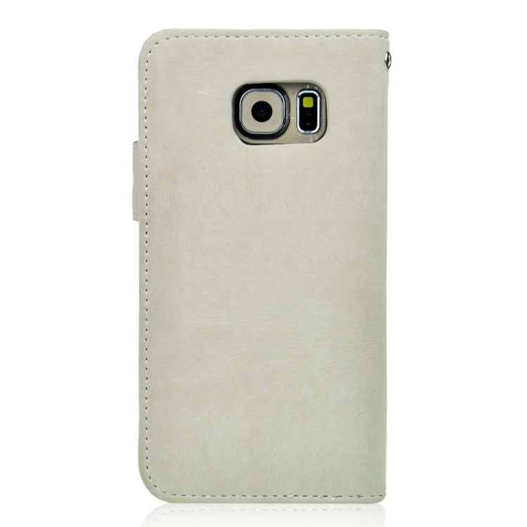 For Galaxy S6 / G920 Angibabe Horizontal Flip Leather Case with Holder & Card Slots & Wallet
