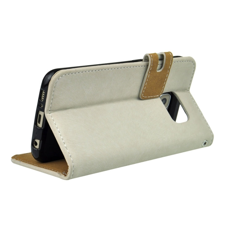 For Galaxy S6 / G920 Angibabe Horizontal Flip Leather Case with Holder & Card Slots & Wallet