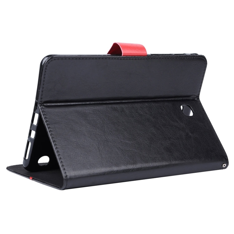 Crystal Texture Horizontal Flip Leather Case with Holder & Card Slots for Galaxy Tab A 8.0 / T350