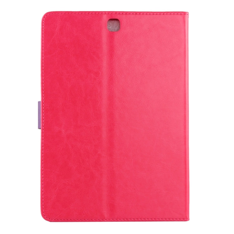 Crystal Texture Horizontal Flip Leather Case with Holder & Card Slots for Galaxy Tab A 8.0 / T350