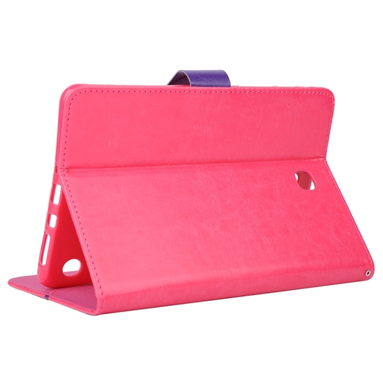 Crystal Texture Horizontal Flip Leather Case with Holder & Card Slots for Galaxy Tab A 8.0 / T350