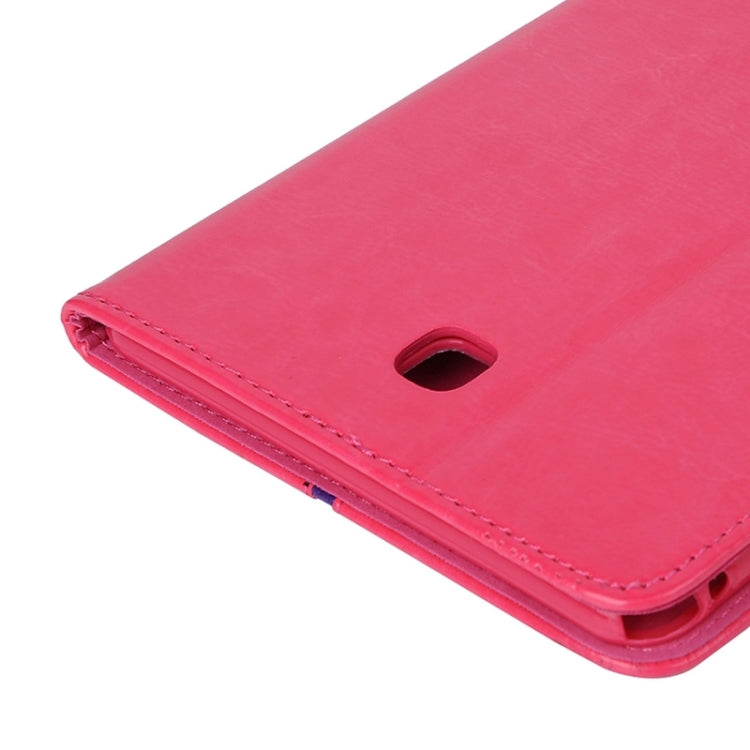 Crystal Texture Horizontal Flip Leather Case with Holder & Card Slots for Galaxy Tab A 8.0 / T350