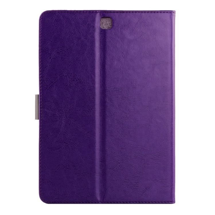 Crystal Texture Horizontal Flip Leather Case with Holder & Card Slots for Galaxy Tab A 8.0 / T350