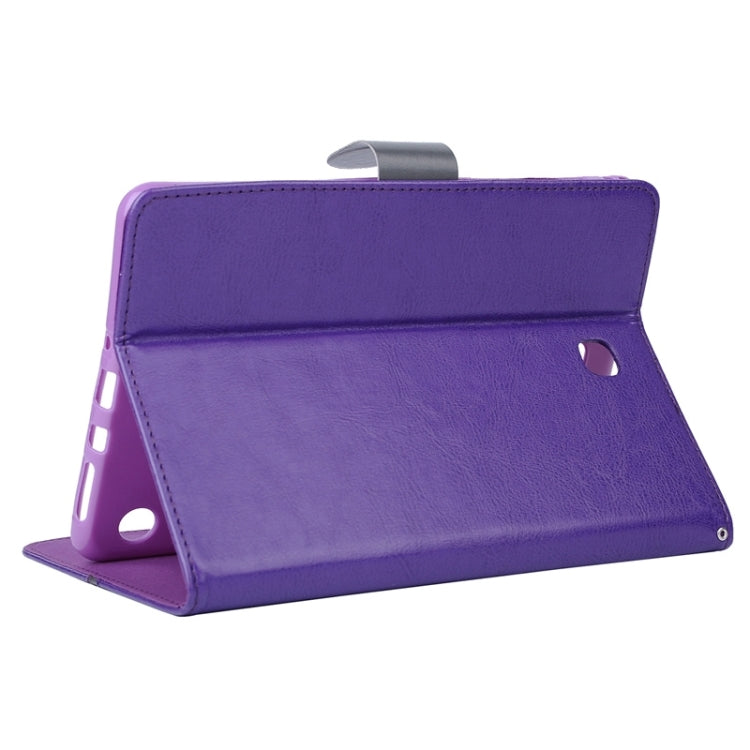 Crystal Texture Horizontal Flip Leather Case with Holder & Card Slots for Galaxy Tab A 8.0 / T350