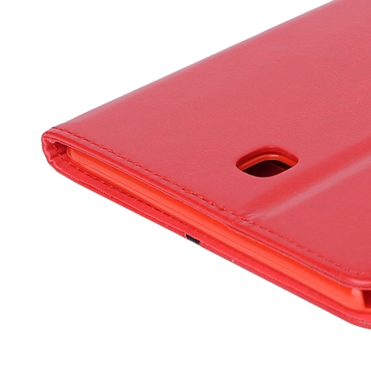Crystal Texture Horizontal Flip Leather Case with Holder & Card Slots for Galaxy Tab A 8.0 / T350