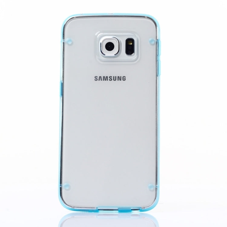 For Galaxy S6 edege / G925 Luminous TPU Bumper Plastic Back Shell Protective Case