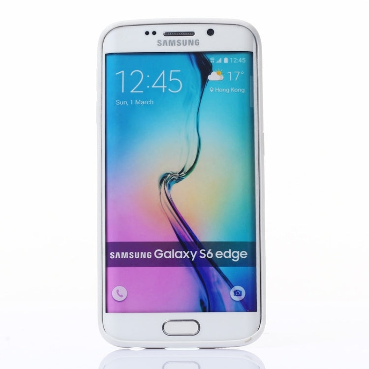 For Galaxy S6 edege / G925 Luminous TPU Bumper Plastic Back Shell Protective Case