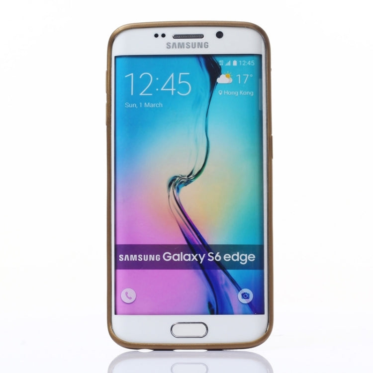 For Galaxy S6 edege / G925 Luminous TPU Bumper Plastic Back Shell Protective Case