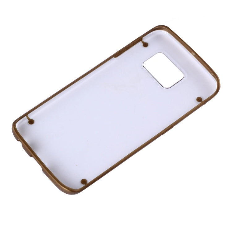 For Galaxy S6 edege / G925 Luminous TPU Bumper Plastic Back Shell Protective Case