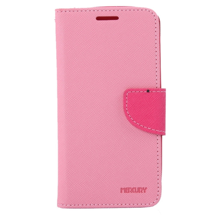 Cross Texture Horizontal Flip Leather Case with Holder & Card Slots & Wallet for Galaxy J5