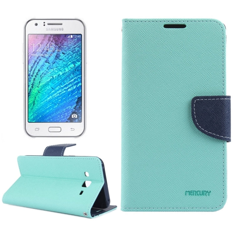Cross Texture Horizontal Flip Leather Case with Holder & Card Slots & Wallet for Galaxy J5