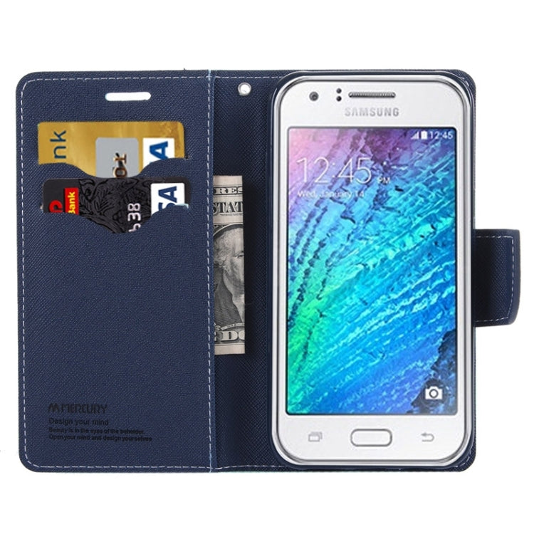 Cross Texture Horizontal Flip Leather Case with Holder & Card Slots & Wallet for Galaxy J5