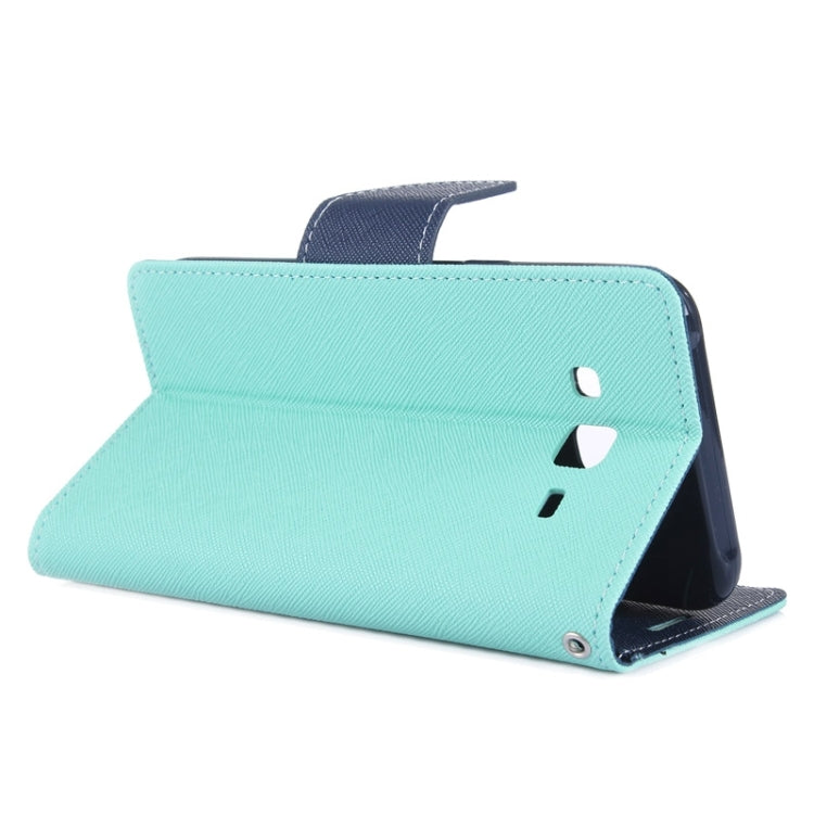 Cross Texture Horizontal Flip Leather Case with Holder & Card Slots & Wallet for Galaxy J5