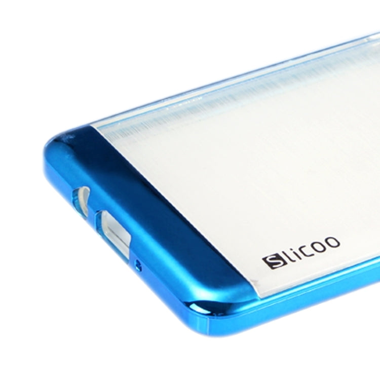 Slicoo Brushed Texture Electroplating Transparenct Combination Case for Galaxy A5 / A500