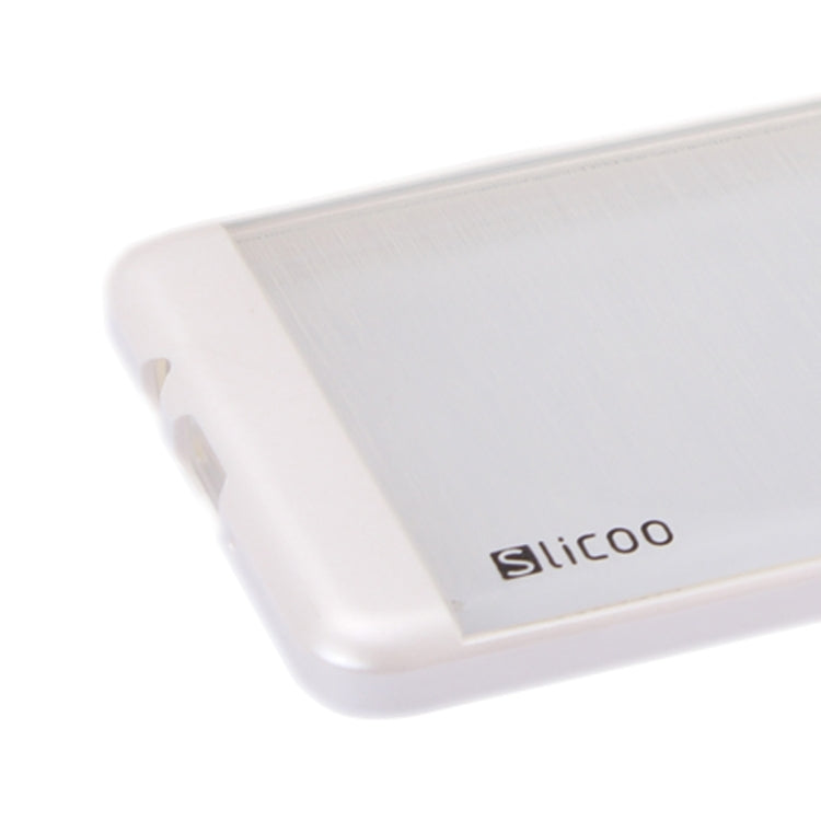 Slicoo Brushed Texture Electroplating Transparenct Combination Case for Galaxy A5 / A500