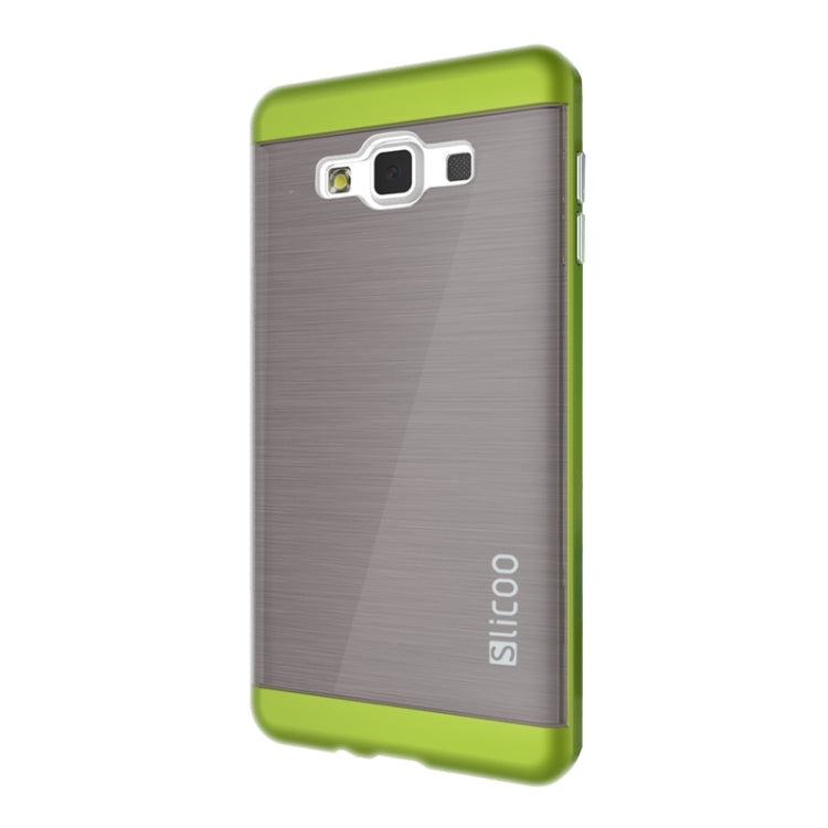Slicoo Brushed Texture Electroplating Combination Case for Galaxy A5 / A500