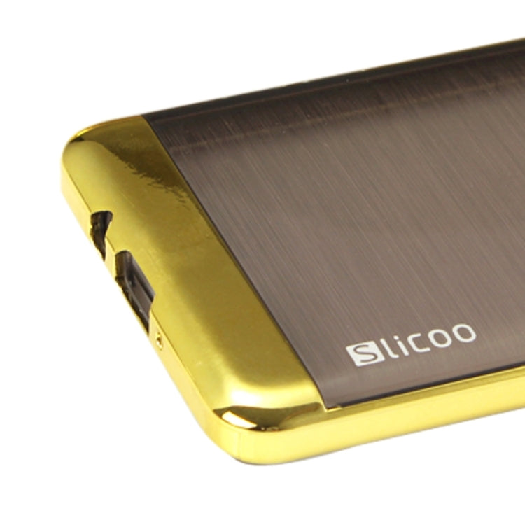 Slicoo Brushed Texture Electroplating Combination Case for Galaxy A5 / A500