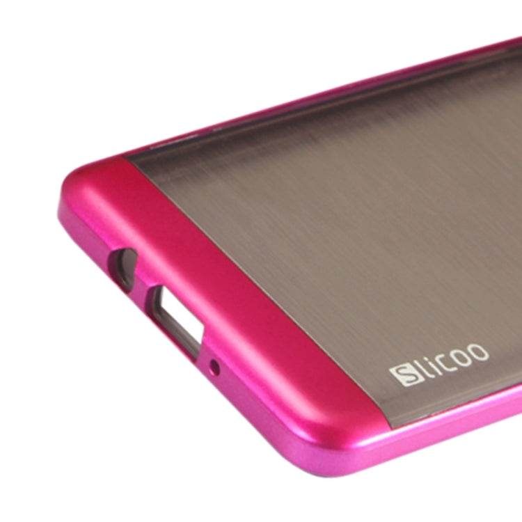 Slicoo Brushed Texture Electroplating Combination Case for Galaxy A5 / A500