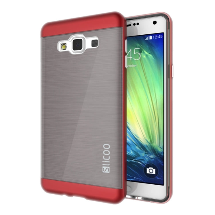 Slicoo Brushed Texture Electroplating Combination Case for Galaxy A5 / A500