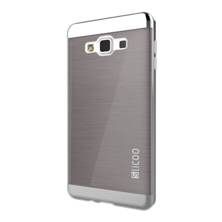 Slicoo Brushed Texture Electroplating Combination Case for Galaxy A5 / A500
