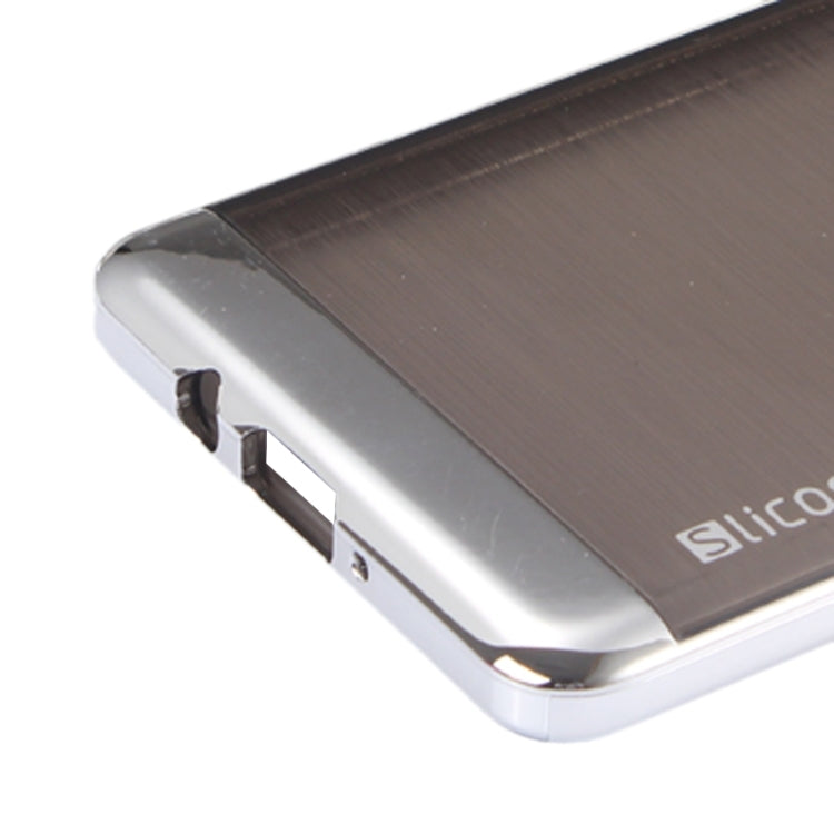 Slicoo Brushed Texture Electroplating Combination Case for Galaxy A5 / A500