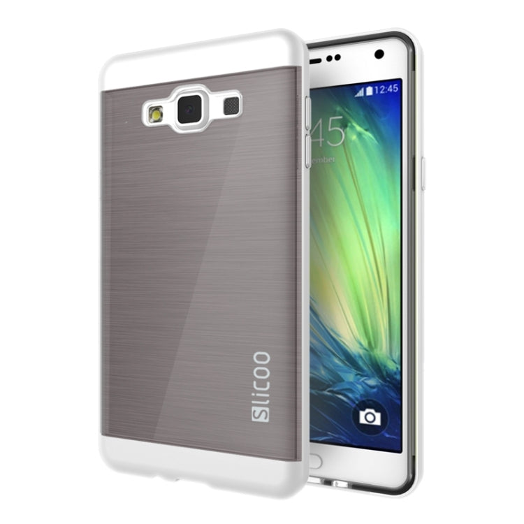 Slicoo Brushed Texture Electroplating Combination Case for Galaxy A5 / A500