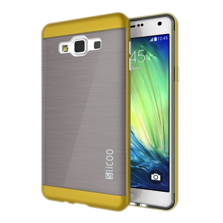Slicoo Brushed Texture Electroplating Combination Case for Galaxy A5 / A500