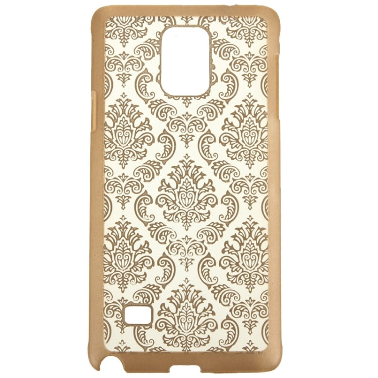 Embossed Flowers Pattern Protective Hard Case for Galaxy Note 4 / N910