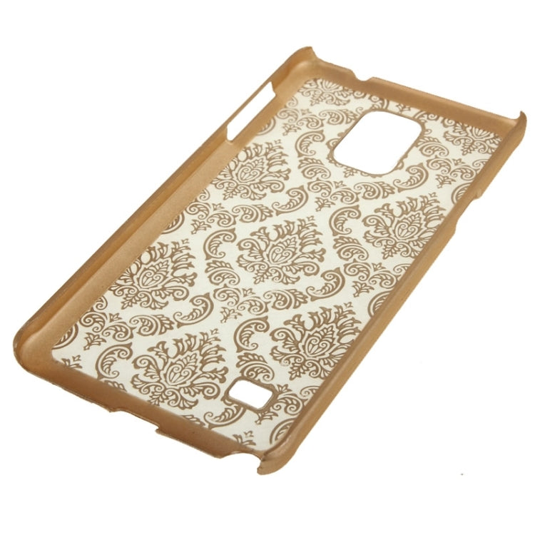 Embossed Flowers Pattern Protective Hard Case for Galaxy Note 4 / N910