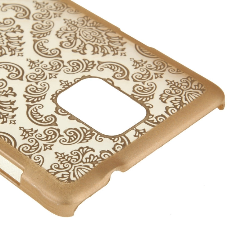 Embossed Flowers Pattern Protective Hard Case for Galaxy Note 4 / N910