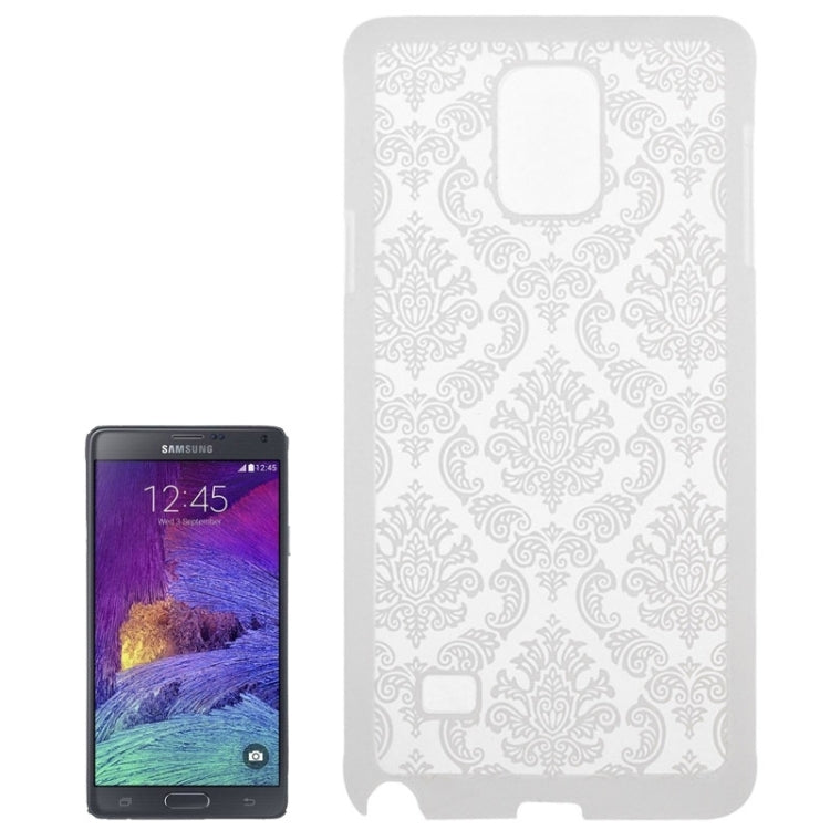 Embossed Flowers Pattern Protective Hard Case for Galaxy Note 4 / N910