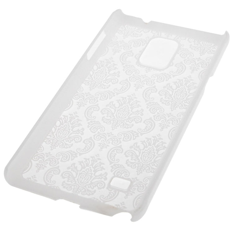 Embossed Flowers Pattern Protective Hard Case for Galaxy Note 4 / N910