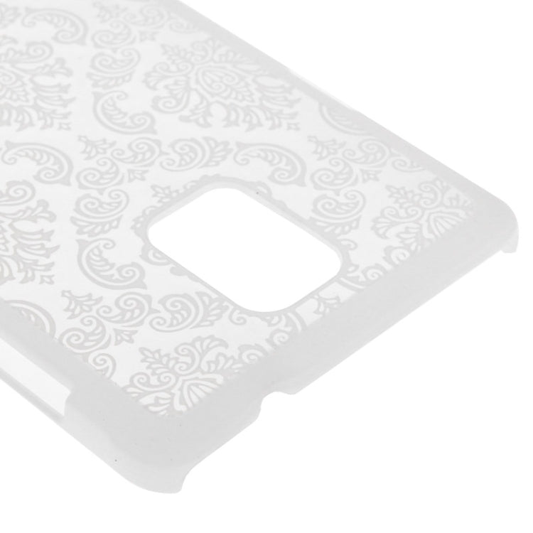 Embossed Flowers Pattern Protective Hard Case for Galaxy Note 4 / N910