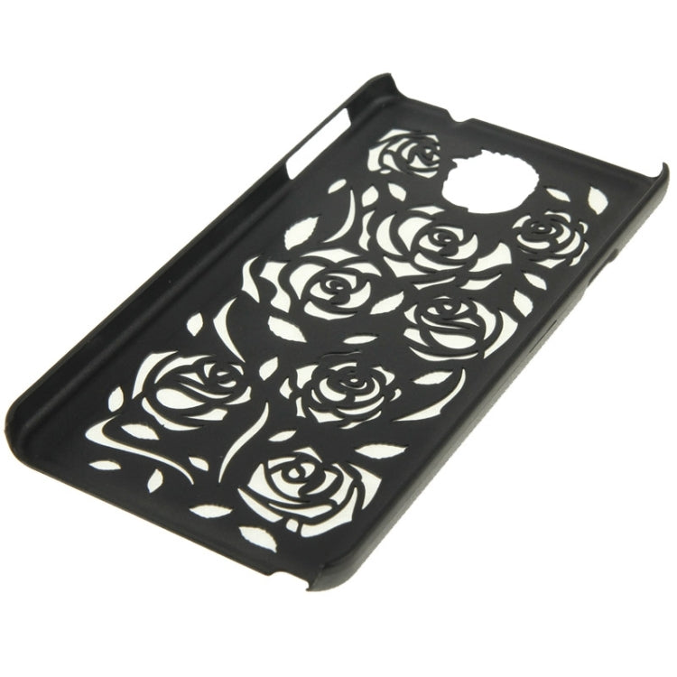 Hollow Out Rose Flowers Pattern Protective Hard Case for Galaxy Note III