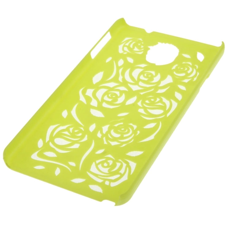 Hollow Out Rose Flowers Pattern Protective Hard Case for Galaxy Note III