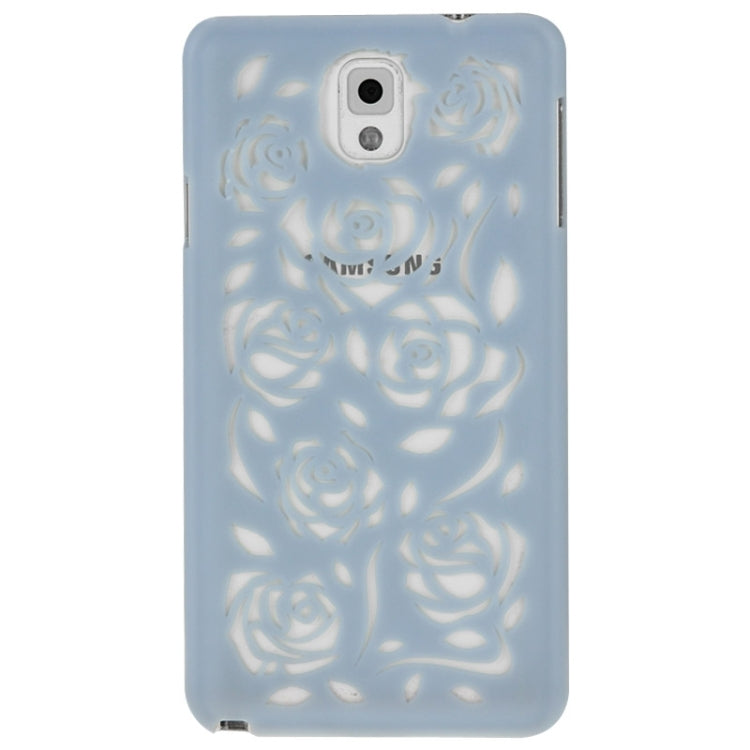 Hollow Out Rose Flowers Pattern Protective Hard Case for Galaxy Note III