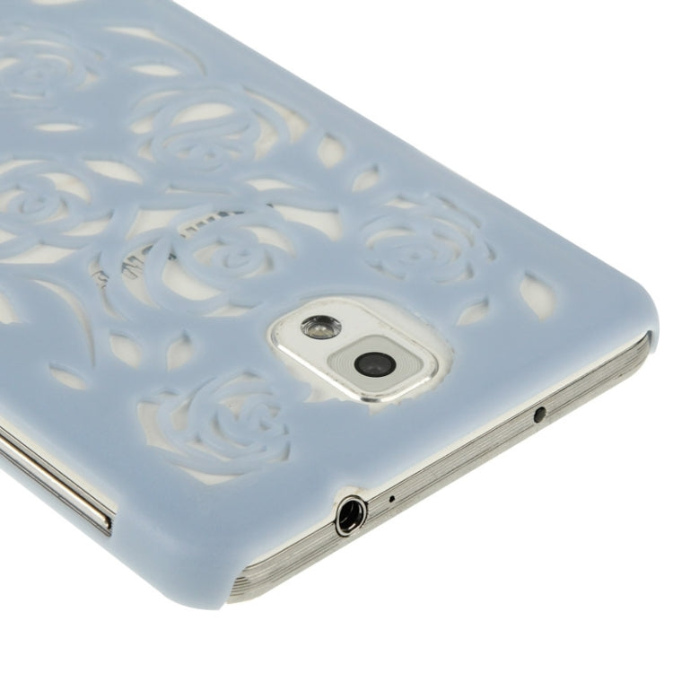 Hollow Out Rose Flowers Pattern Protective Hard Case for Galaxy Note III