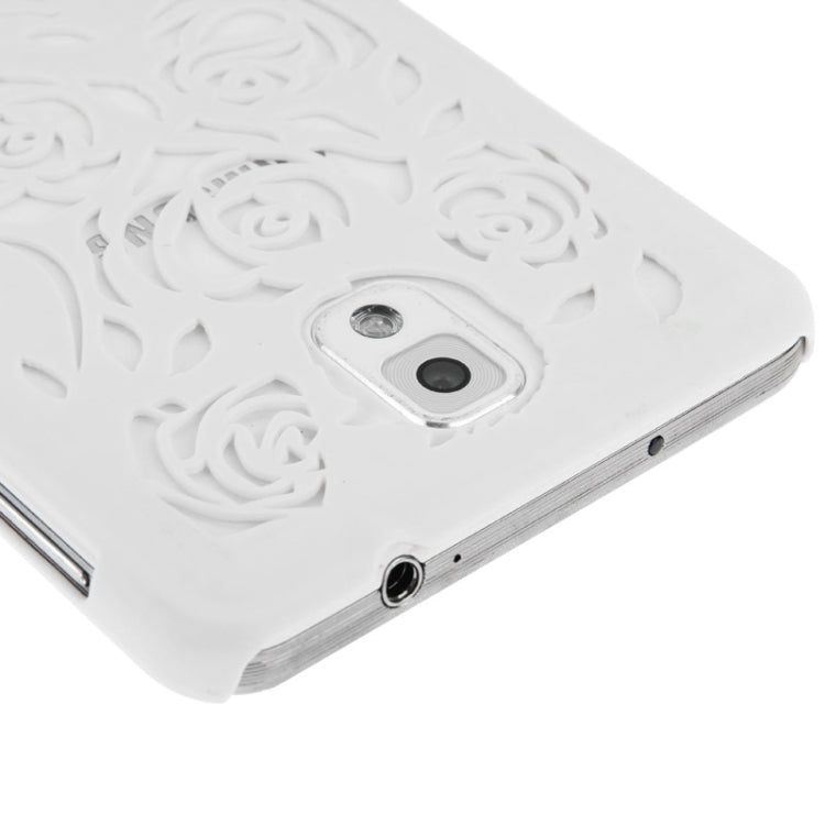 Hollow Out Rose Flowers Pattern Protective Hard Case for Galaxy Note III