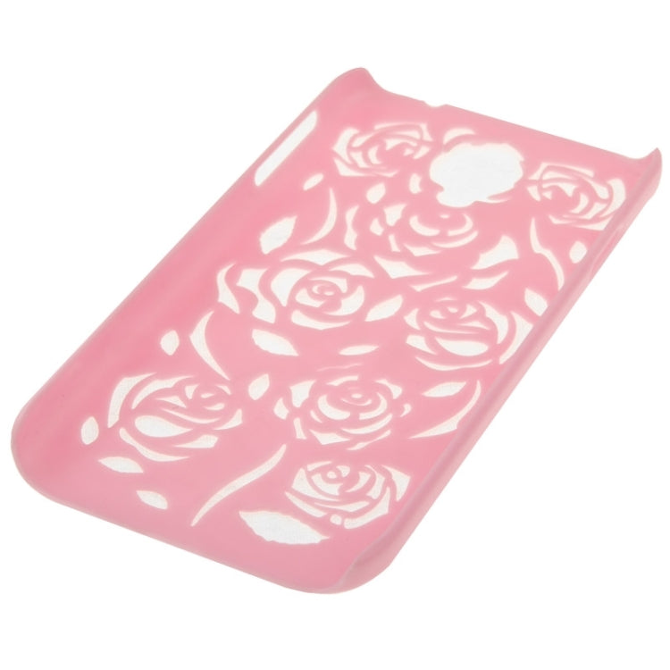 Hollow Out Rose Flowers Pattern Protective Hard Case for Galaxy S IV / i9500