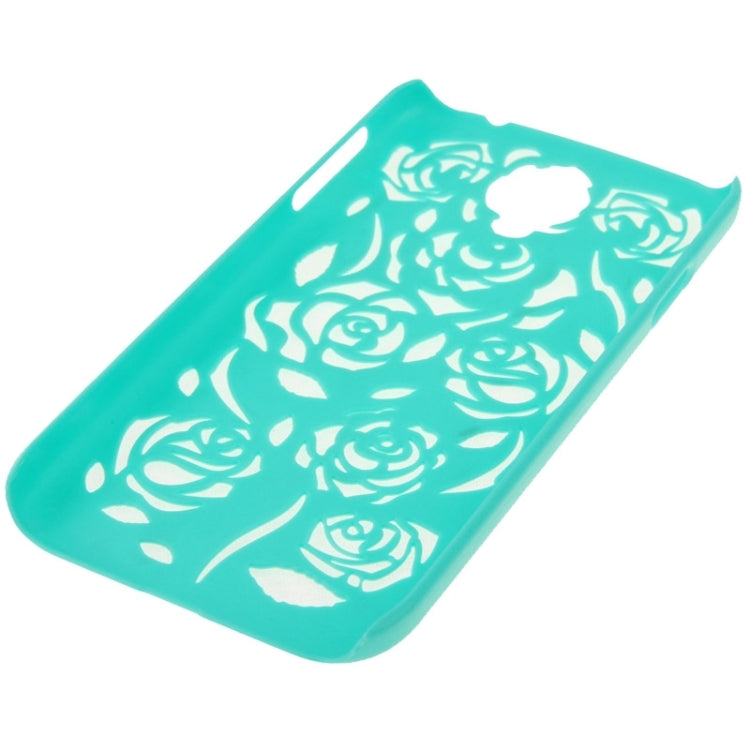 Hollow Out Rose Flowers Pattern Protective Hard Case for Galaxy S IV / i9500