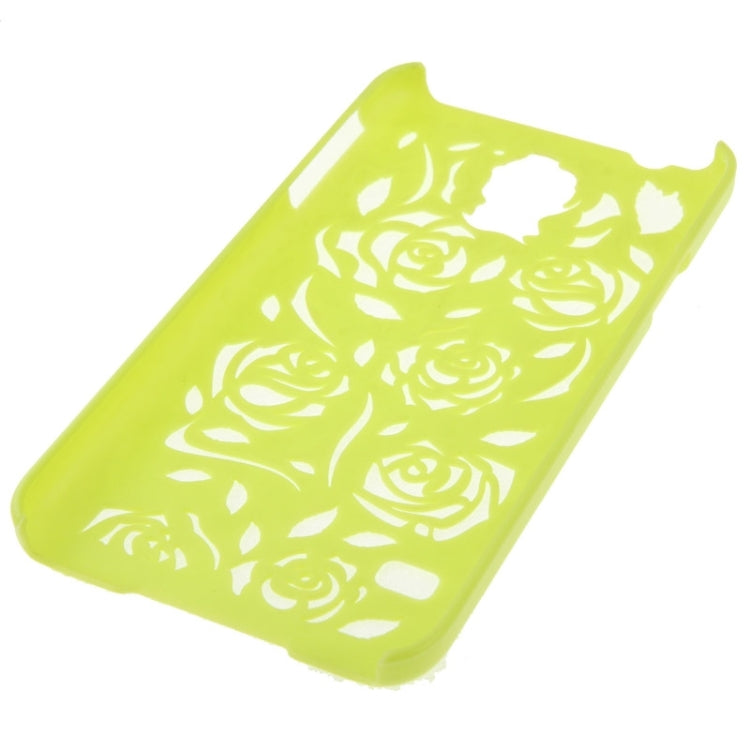 Hollow Out Rose Flowers Pattern Protective Hard Case for Galaxy S5