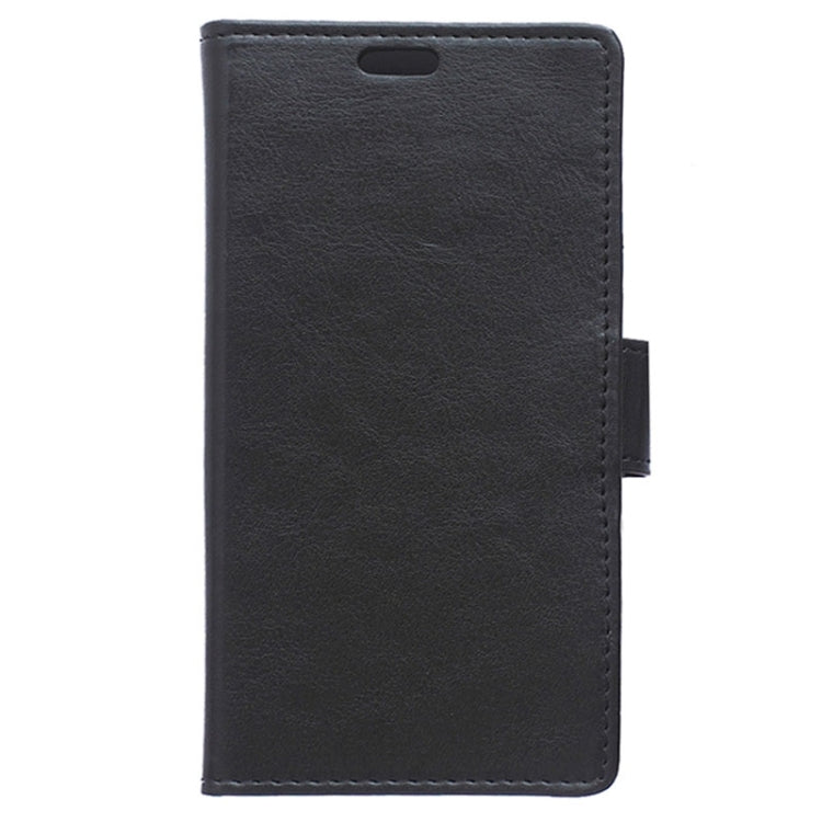 Crazy Horse Texture Horizontal Flip Magnetic Buckle Leather Case with Card Slots & Wallet & Holder for Galaxy J5