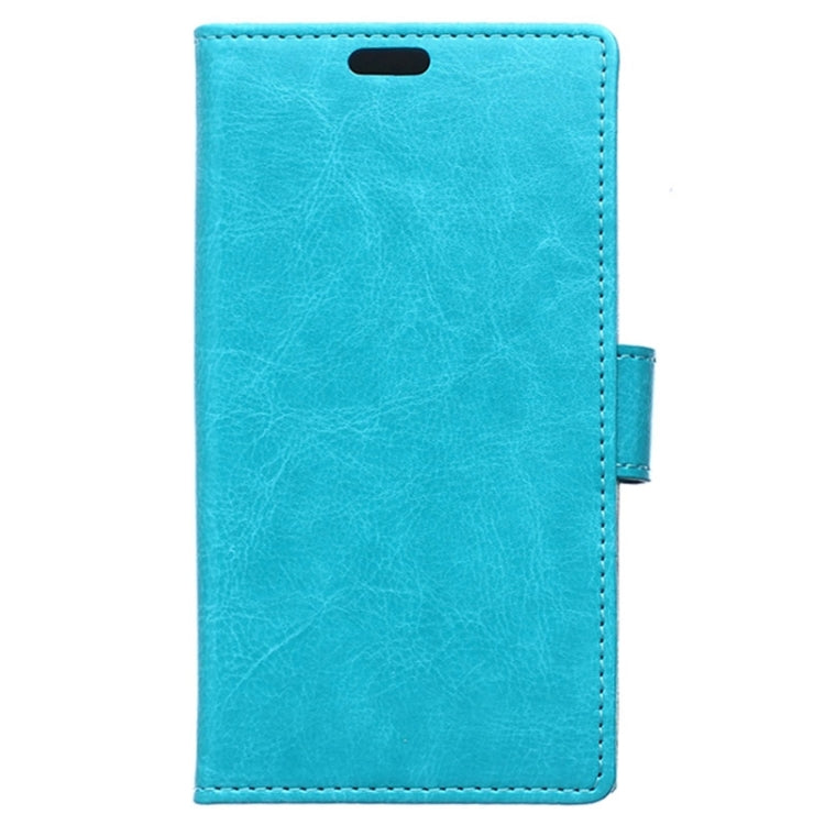 Crazy Horse Texture Horizontal Flip Magnetic Buckle Leather Case with Card Slots & Wallet & Holder for Galaxy J5