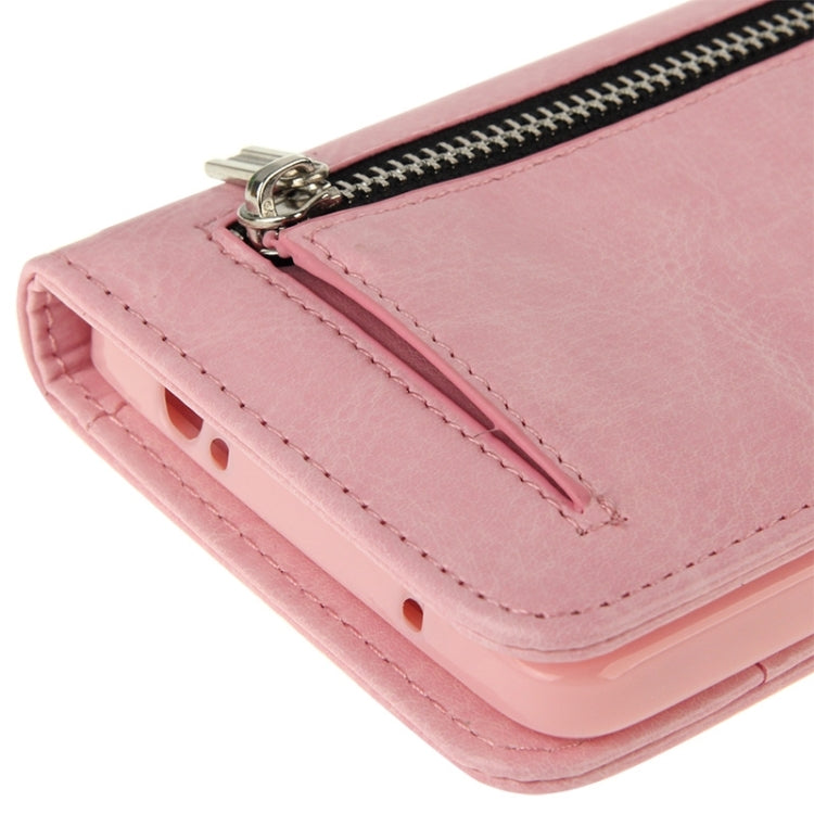 2 in 1 Separable Crazy Horse Texture Wallet Style Flip Leather Case for Galaxy Note 4 / N910