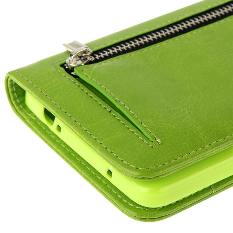 2 in 1 Separable Crazy Horse Texture Wallet Style Flip Leather Case for Galaxy Note 4 / N910