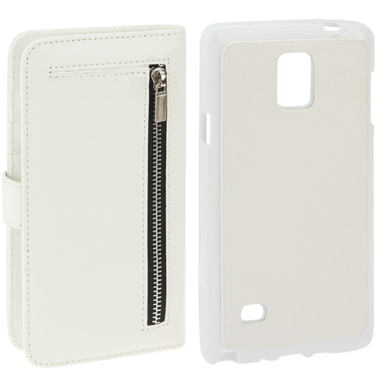 2 in 1 Separable Crazy Horse Texture Wallet Style Flip Leather Case for Galaxy Note 4 / N910